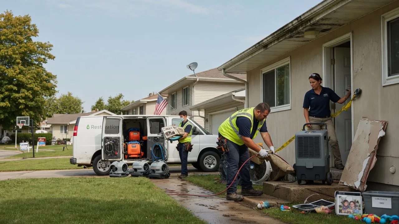 Water Damage Restoration in Lowell, IN near me